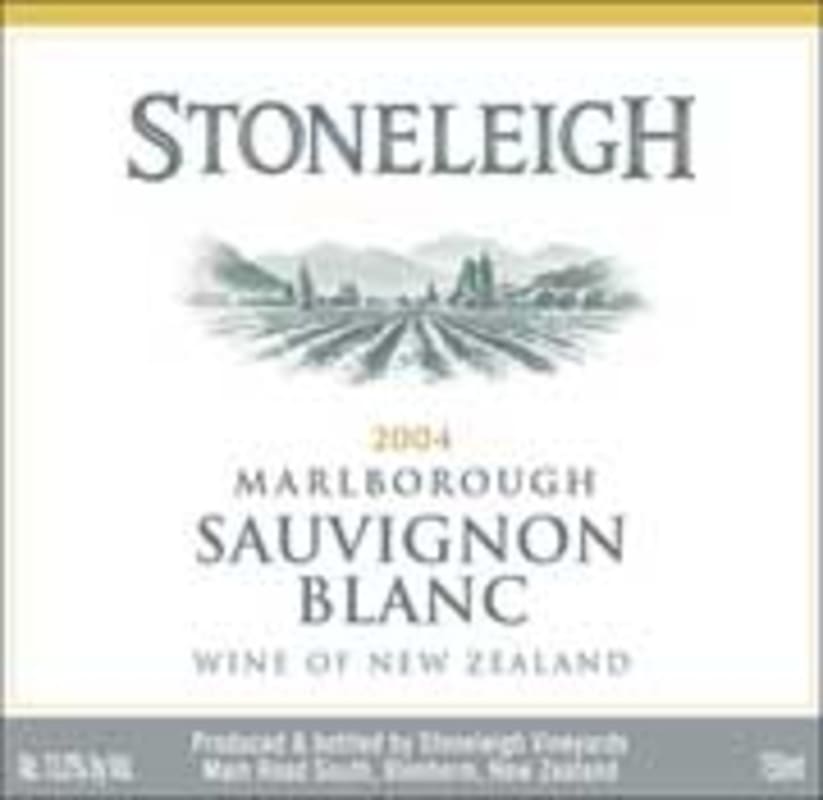 Stoneleigh Sauvignon Blanc 2004 Front Label