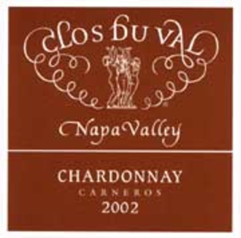 Clos du Val Carneros Chardonnay (375ML half-bottle) 2002 Front Label