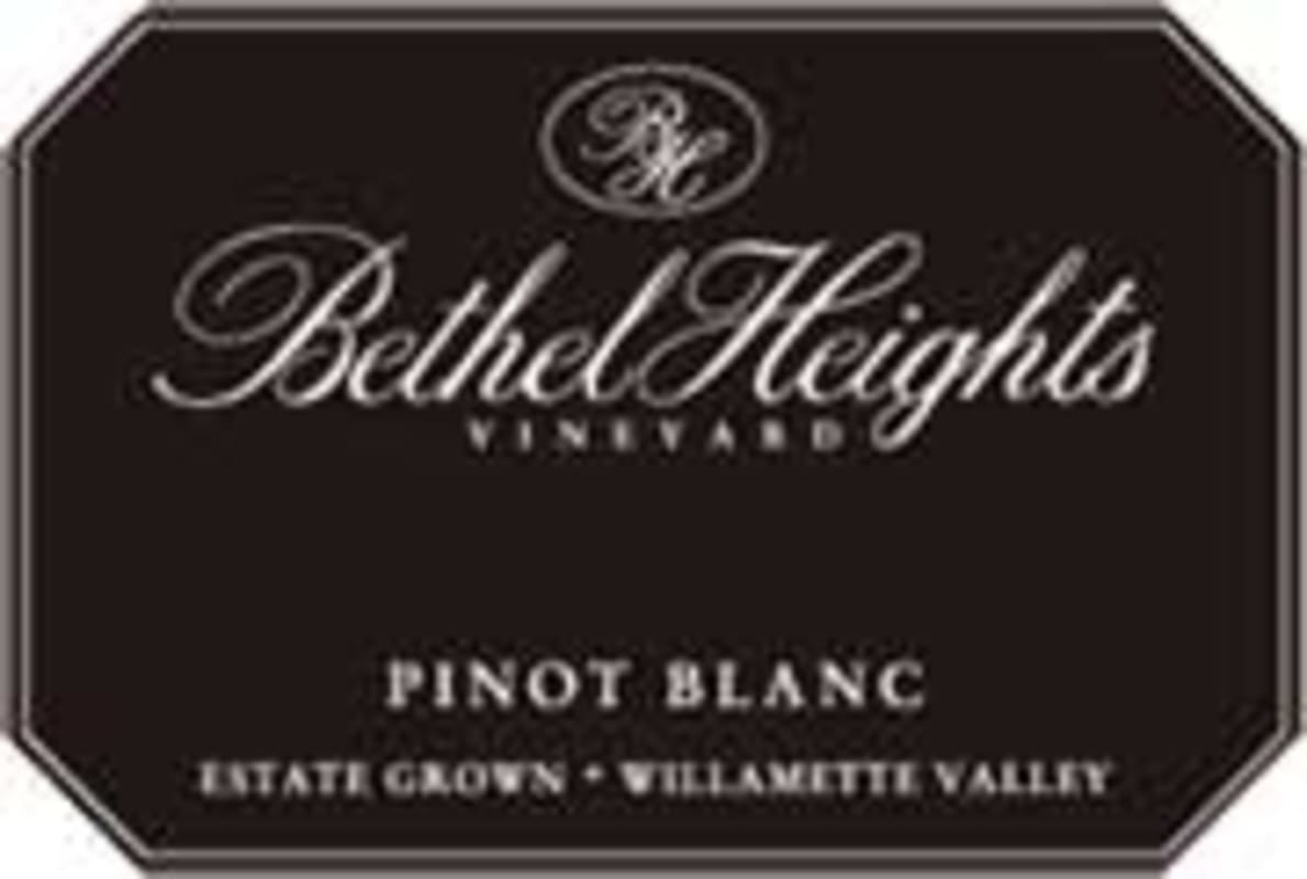 Bethel Heights Pinot Blanc 2003 Front Label