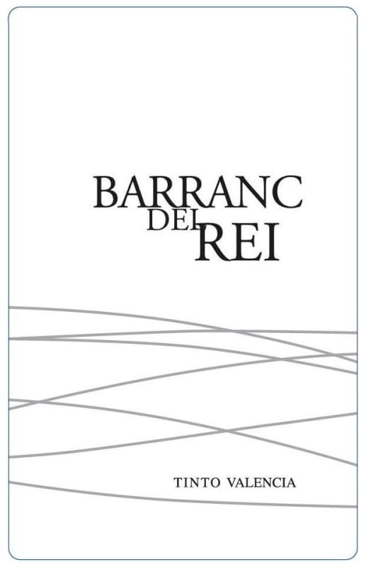 Bodega El Angosto Barranc del Rei 2010 Front Label