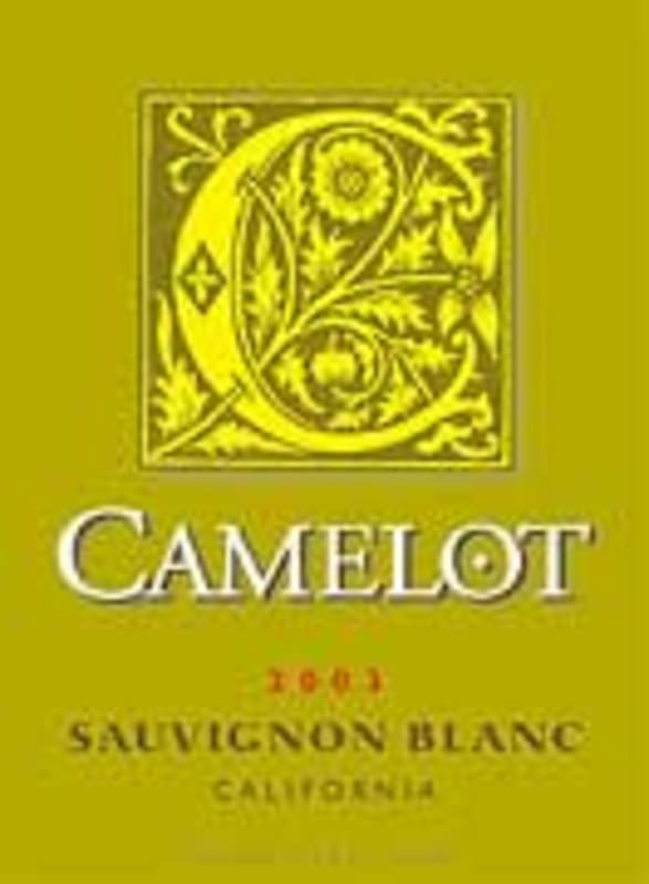 Camelot Sauvignon Blanc 2003 Front Label