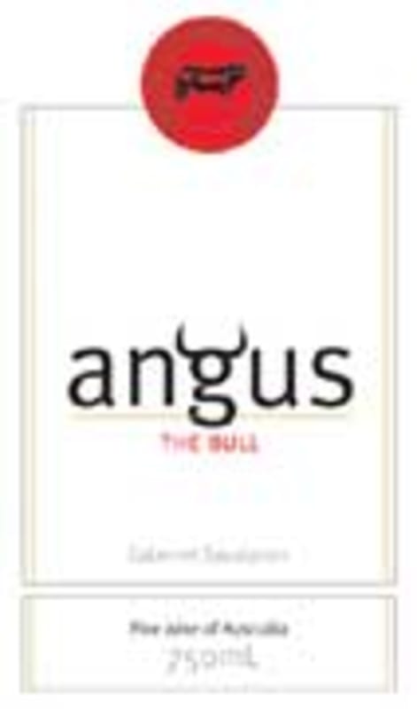 Angus The Bull Cabernet Sauvignon 2003 Front Label