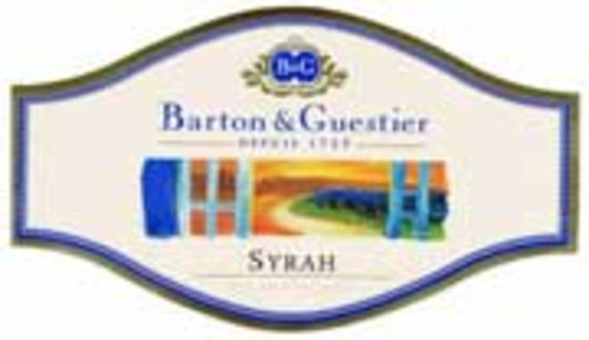 Barton & Guestier Syrah 2002 Front Label