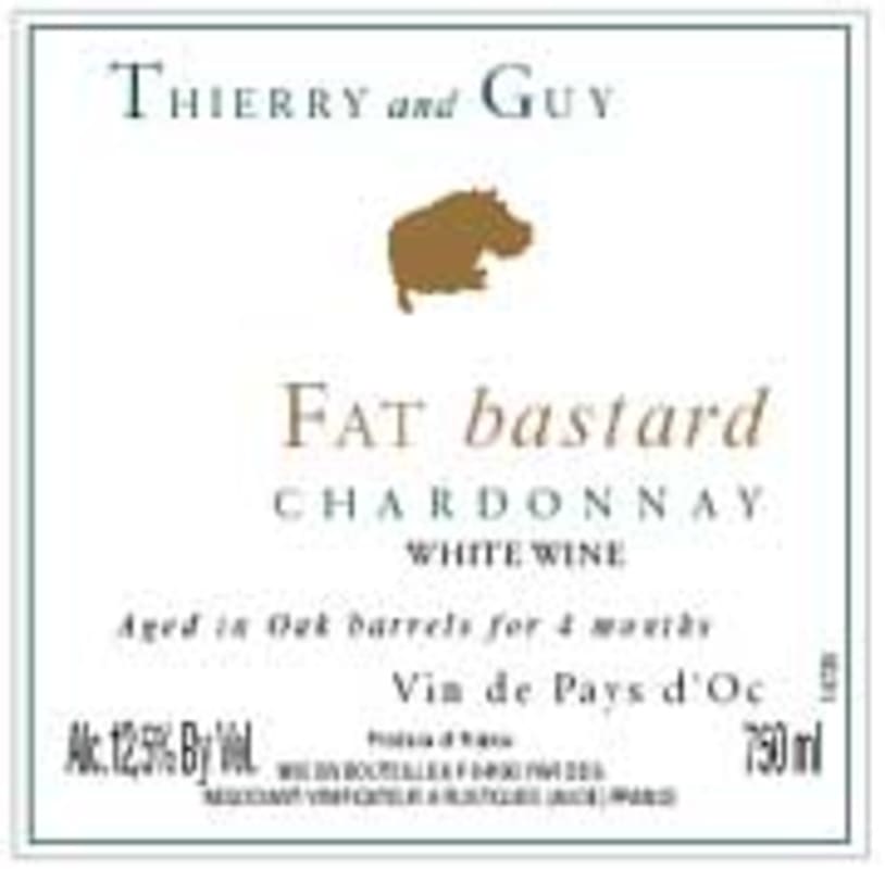 Fat Bastard Chardonnay 2003 Front Label
