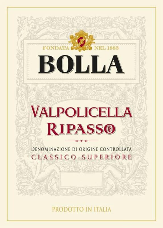 Bolla Valpolicella Ripasso Classico Superiore 2011 Front Label