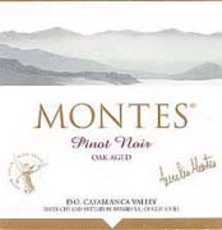 Montes Pinot Noir 2003 Front Label