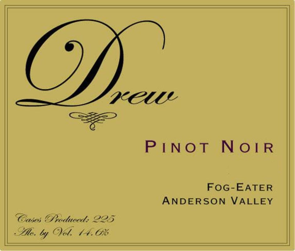 Drew Fog-Eater Pinot Noir 2013 Front Label
