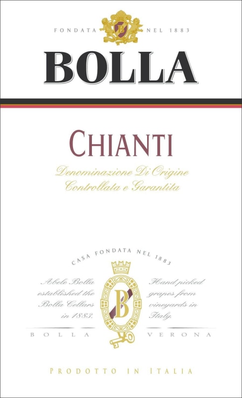 Bolla Chianti 2010 Front Label