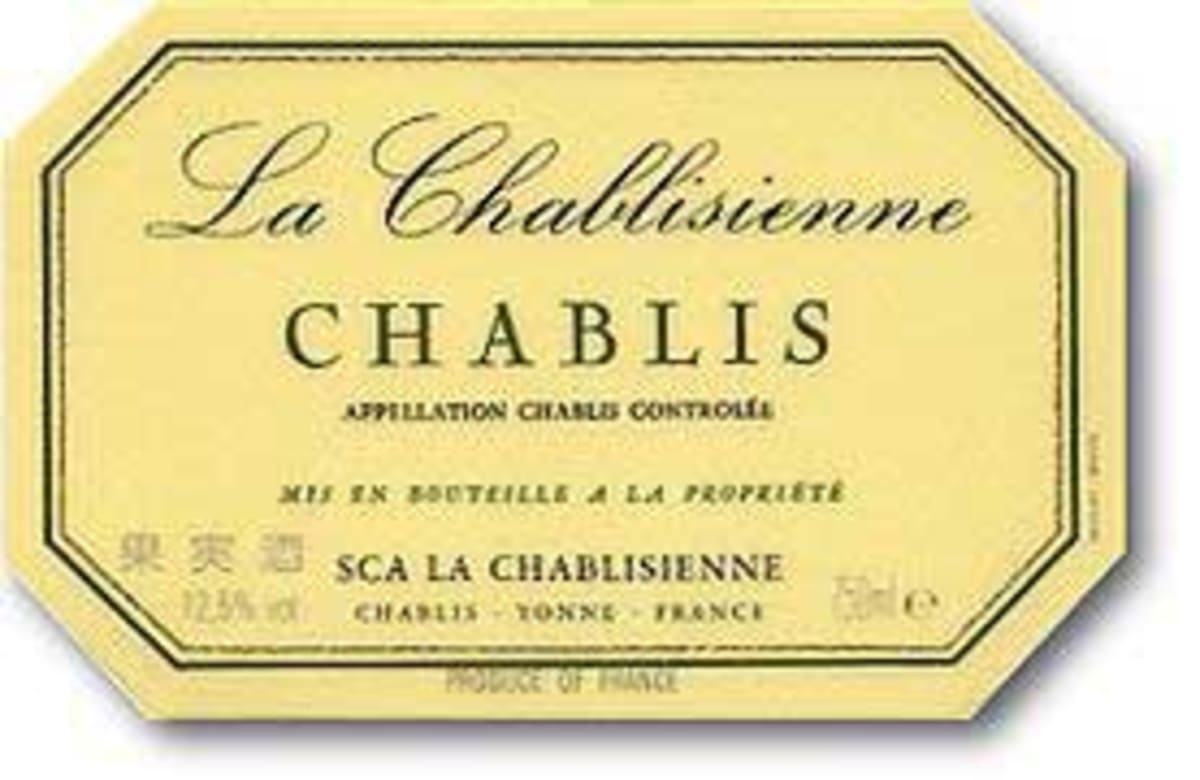 La Chablisienne Chablis Grand Cuvee Premier Cru 2002 Front Label
