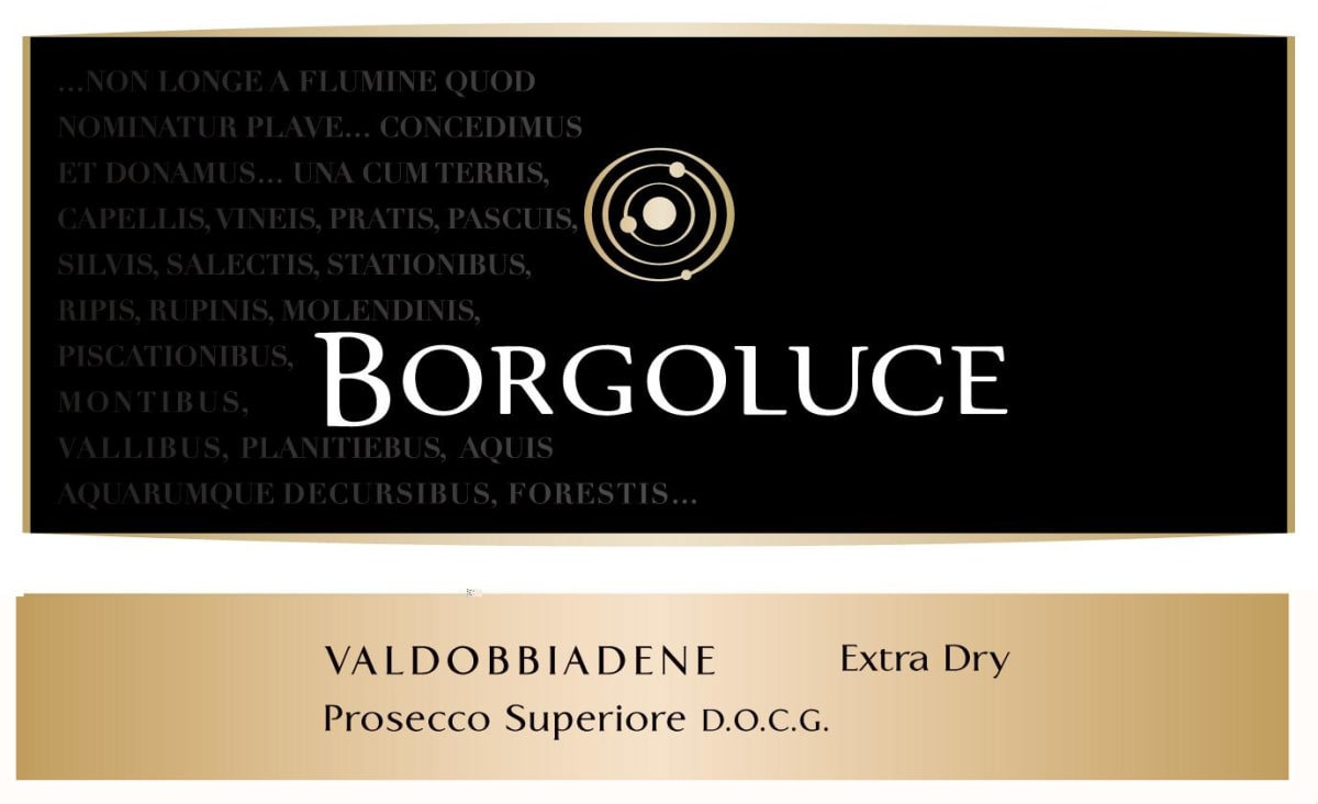Borgoluce Prosecco di Valdobbiadene Superiore Extra Dry 2012 Front Label