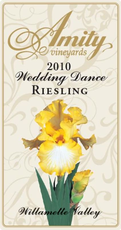Amity Wedding Dance Riesling 2010 Front Label