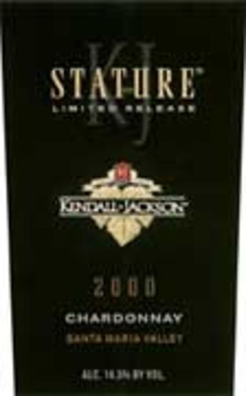 Kendall-Jackson Stature Chardonnay 2000 Front Label