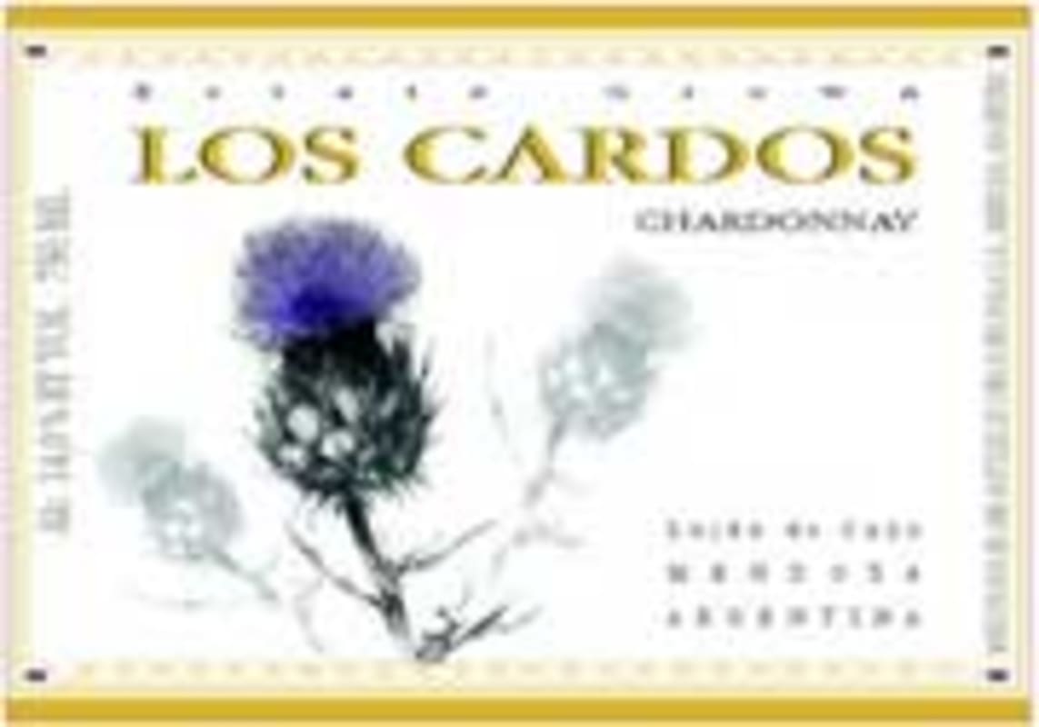 Los Cardos Chardonnay 2003 Front Label