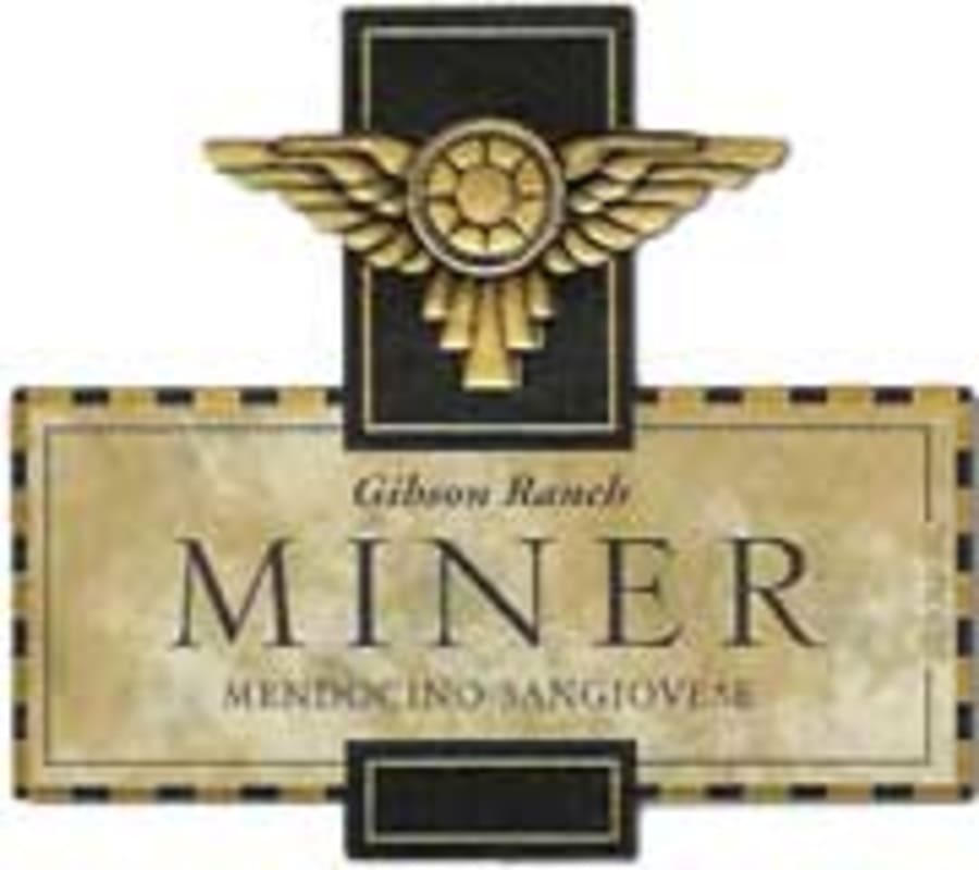 Miner Family Sangiovese 2001 Front Label
