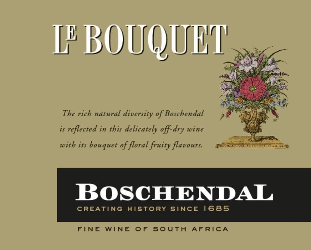 Boschendal Le Bouquet 2014 Front Label