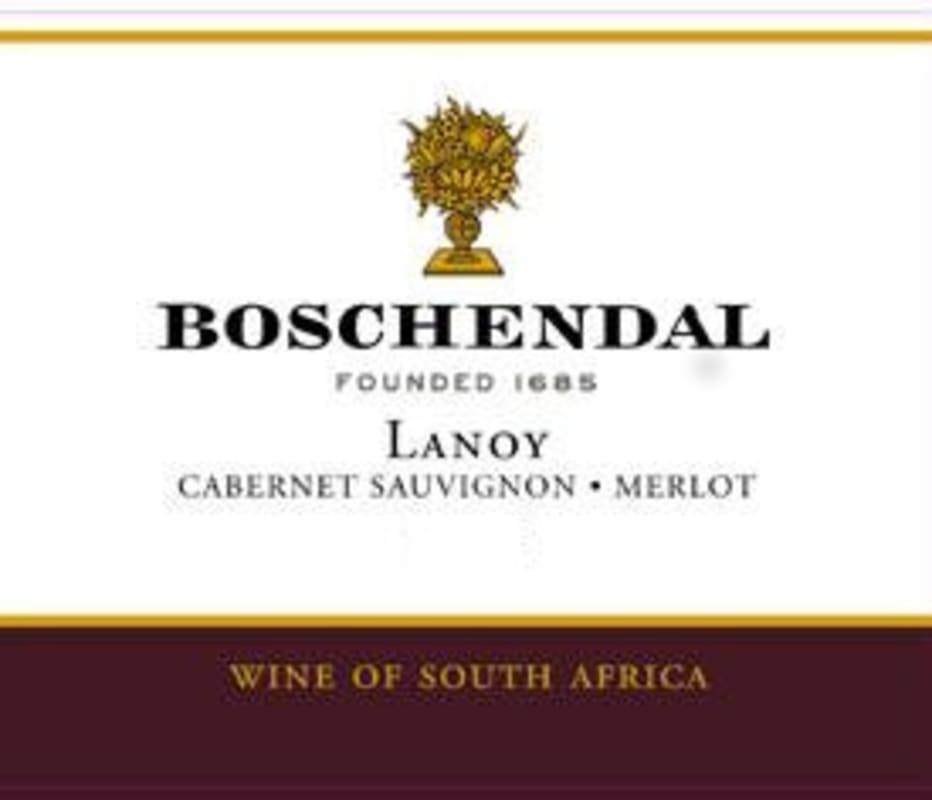 Boschendal Lanoy Cabernet Sauvignon-Merlot 2008 Front Label