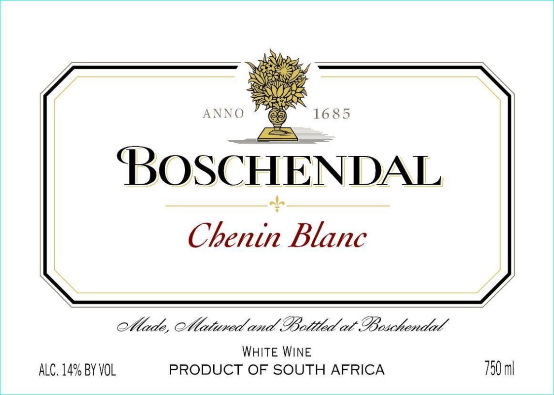 Boschendal Chenin Blanc 2011 Front Label