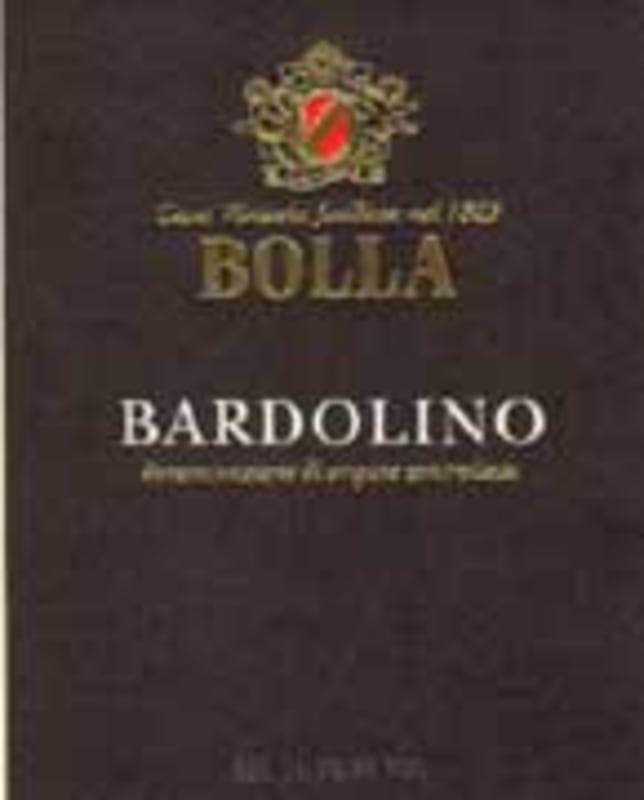 Bolla Bardolino 2003 Front Label