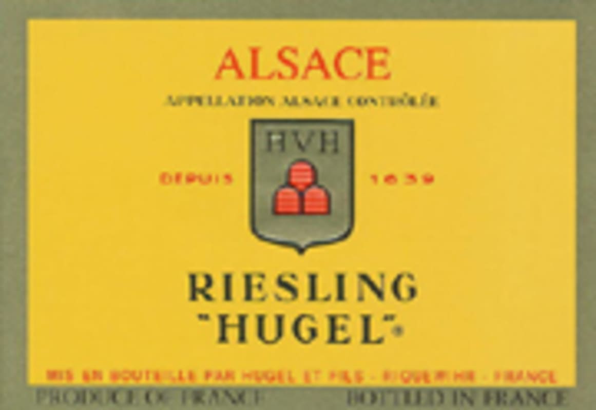 Hugel Classic Riesling 2002 Front Label