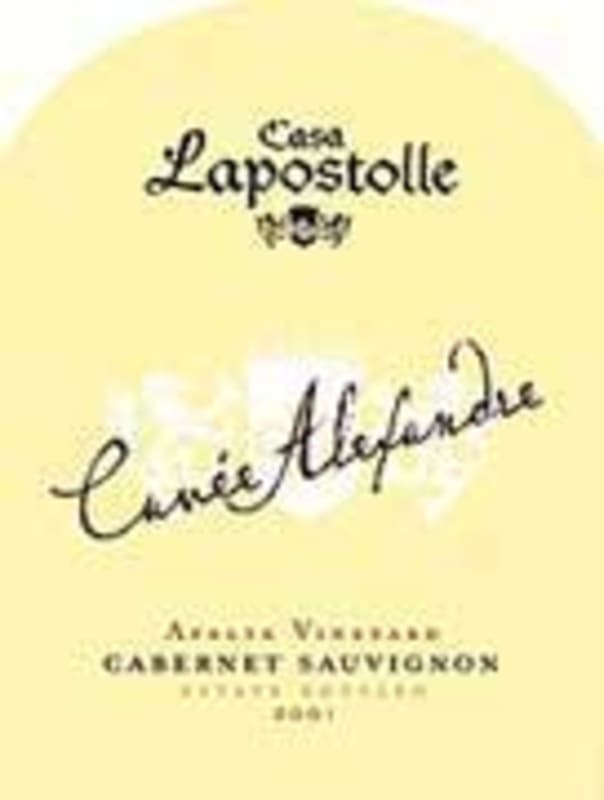 Lapostolle Cuvee Alexandre Cabernet Sauvignon 2002 Front Label