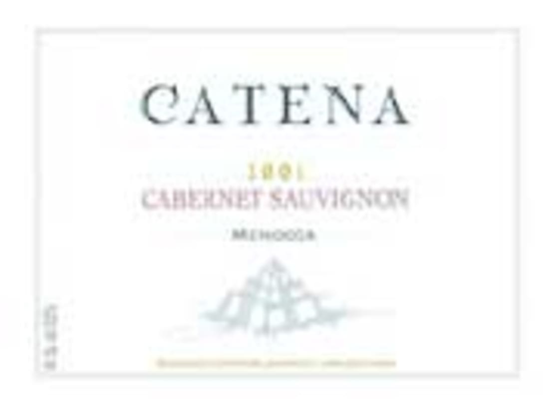 Catena Cabernet Sauvignon 2002 Front Label
