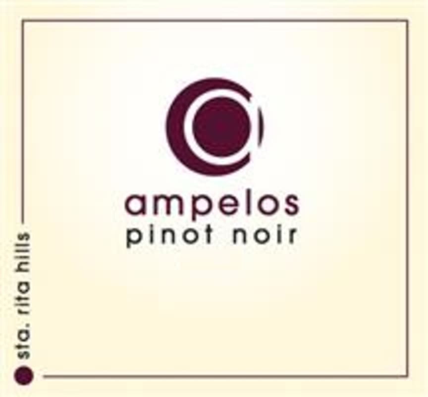Ampelos Cellars Sta. Rita Hills Pinot Noir 2004 Front Label