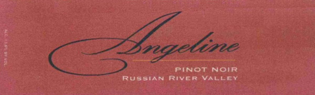 Angeline Pinot Noir 2007 Front Label
