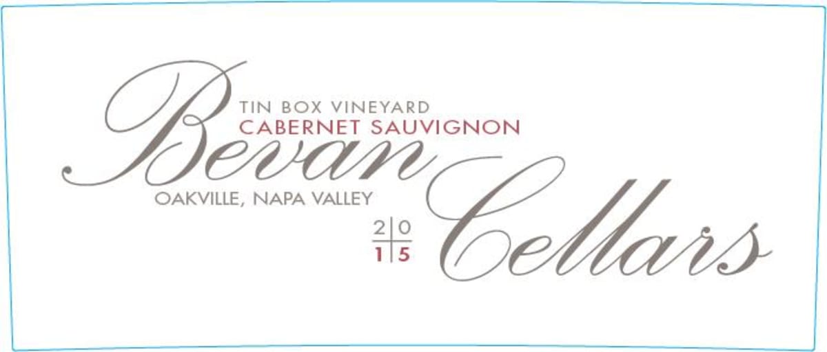 Bevan Cellars Tin Box Vineyard 2015 Front Label