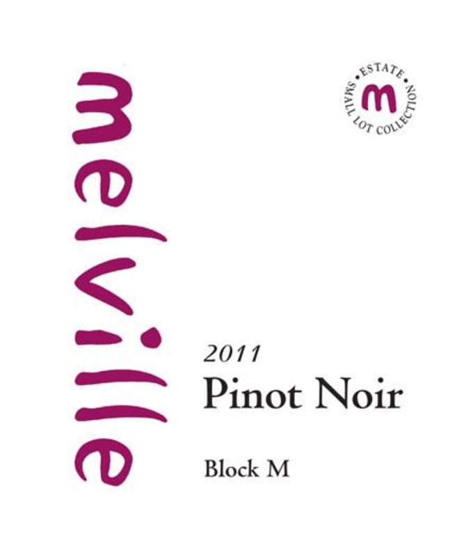 Melville Block M Pinot Noir 2011 Front Label