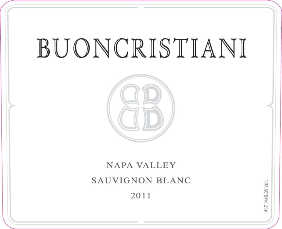 Buoncristiani Sauvignon Blanc 2011 Front Label