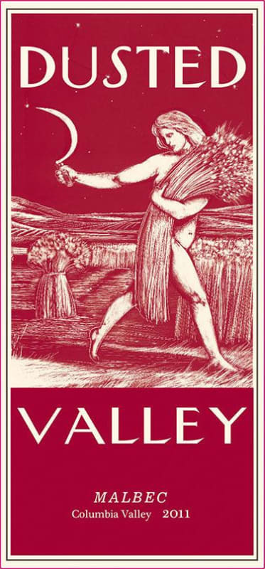 Dusted Valley Malbec 2011 Front Label