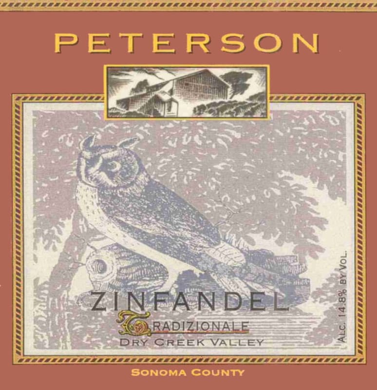 Peterson Tradizionale Zinfandel 2005 Front Label