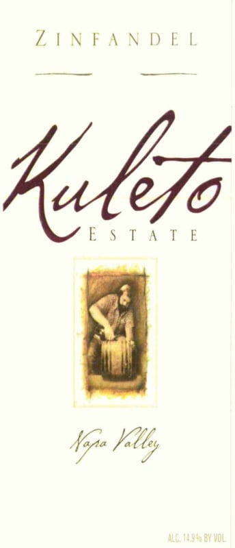 Kuleto Estate Zinfandel 2008 Front Label