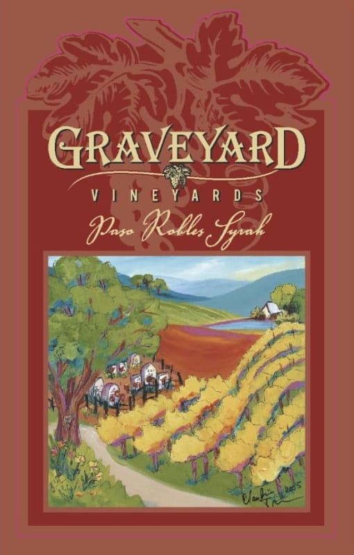 Graveyard Vineyards Syrah 2005 Front Label