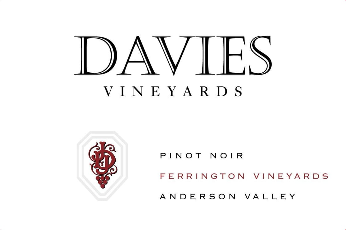 Davies Ferrington Vineyards Pinot Noir 2010 Front Label