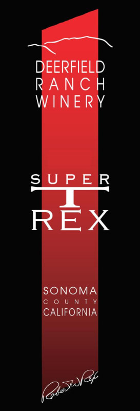 Deerfield Ranch Winery Super T Rex Red 2012 Front Label