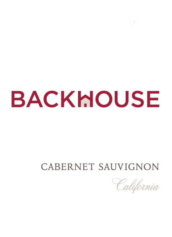BackHouse Wines Cabernet Sauvignon 2015 Front Label
