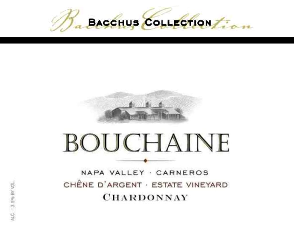 Bouchaine Chene d'Argent Chardonnay 2014 Front Label