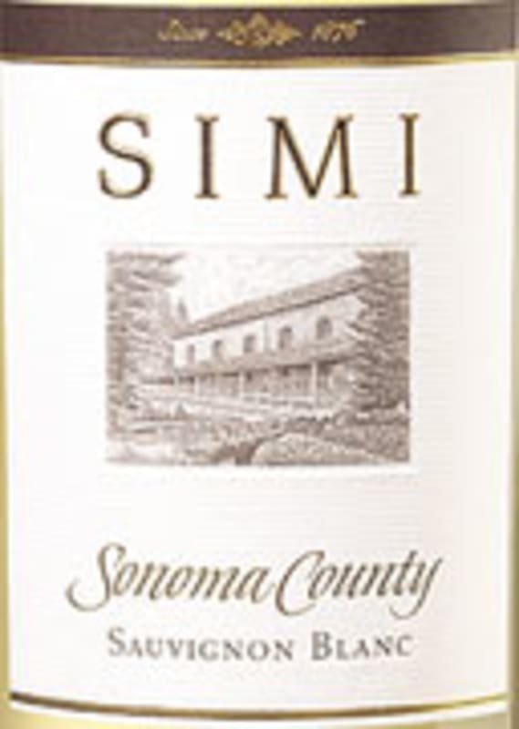 Simi Sauvignon Blanc 2003 Front Label