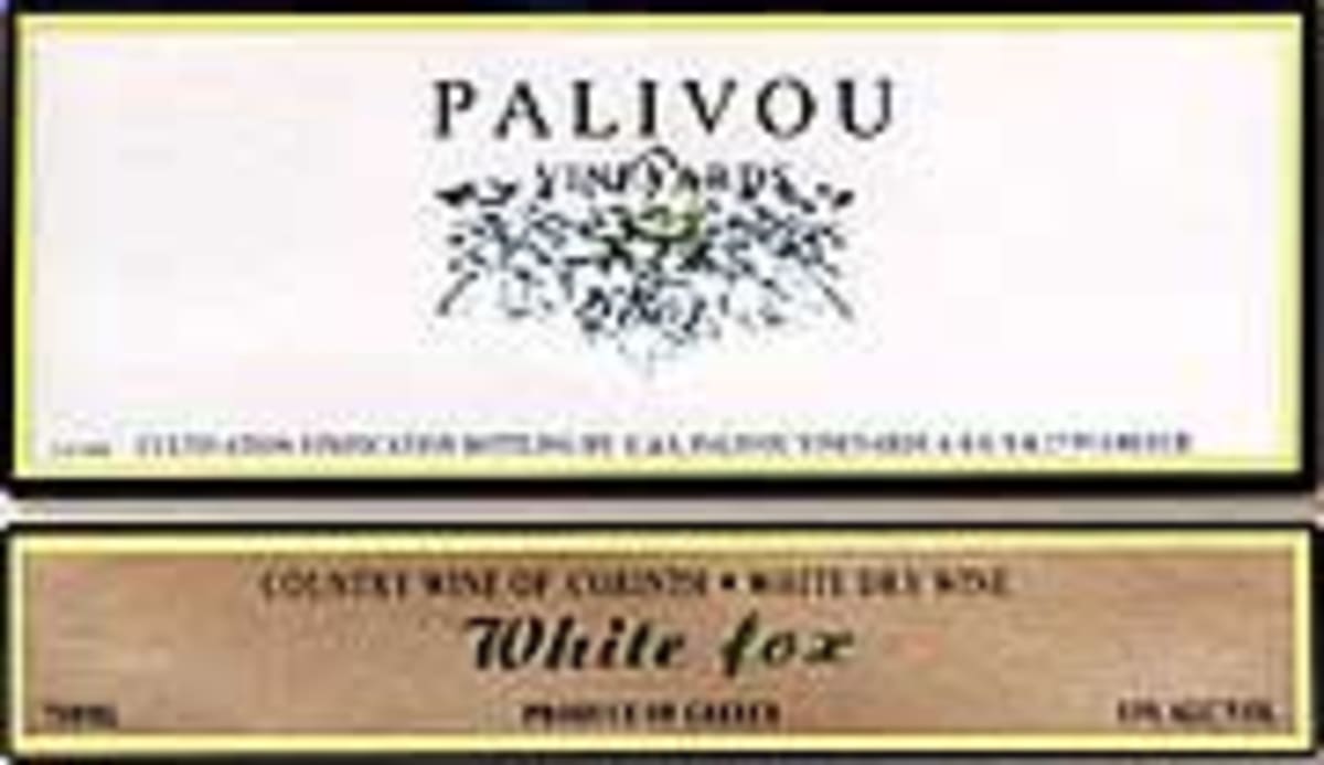 Palivou Vineyards White Fox 2003 Front Label