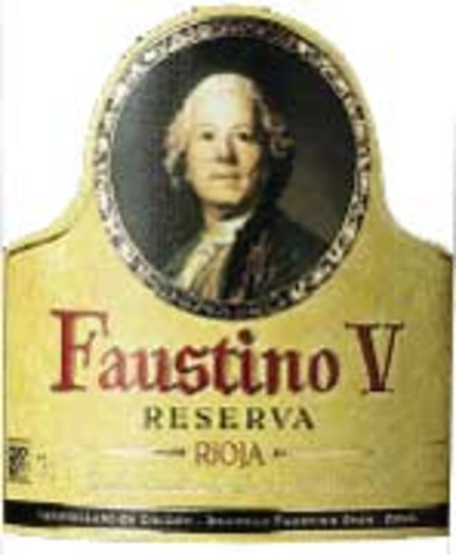 Faustino V Reserva 1999 Front Label