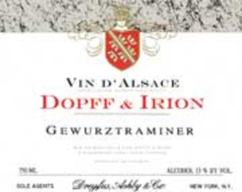 Dopff & Irion Gewurztraminer 2003 Front Label