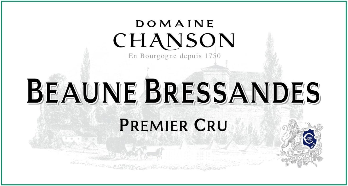Chanson Pere & Fils Beaune Bressandes Premier Cru 2010 Front Label