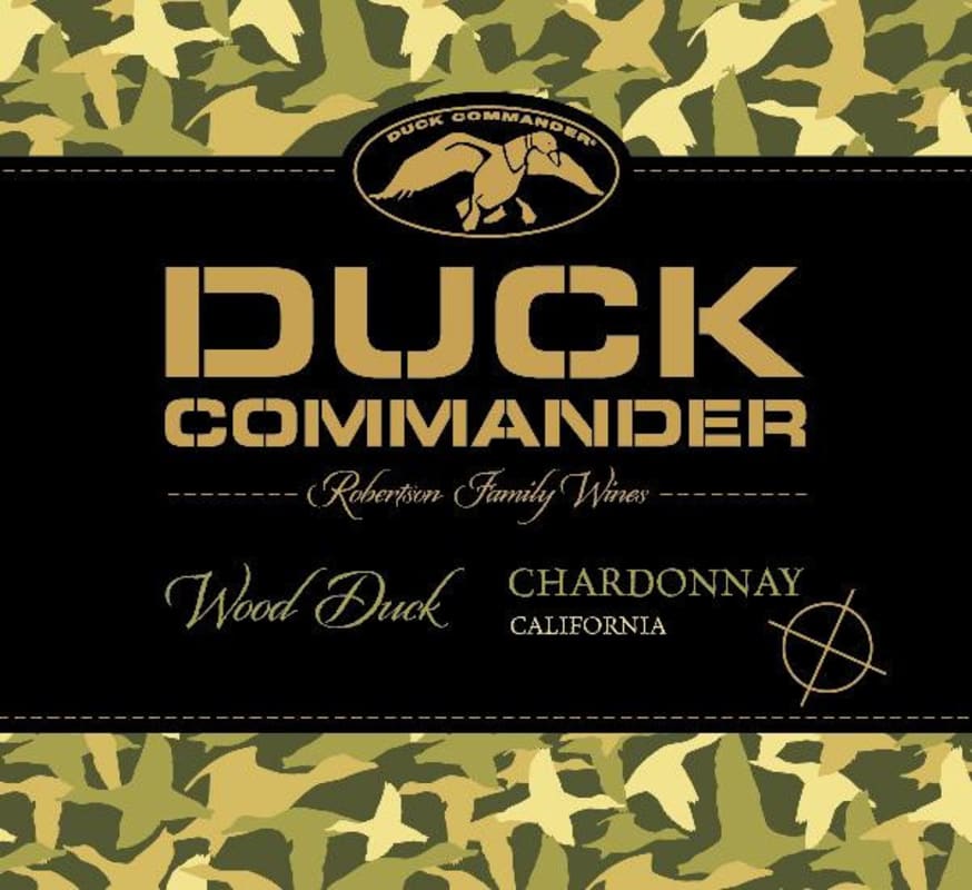 Duck Commander Wood Duck Chardonnay 2013 Front Label