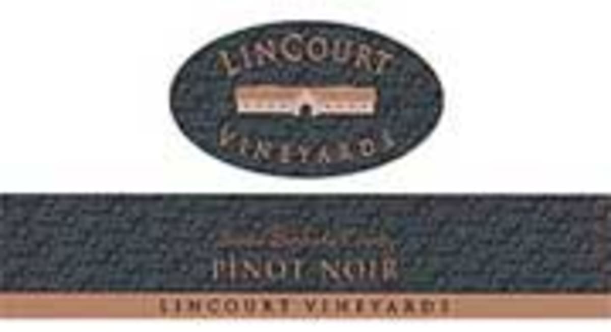 Lincourt Pinot Noir 2001 Front Label