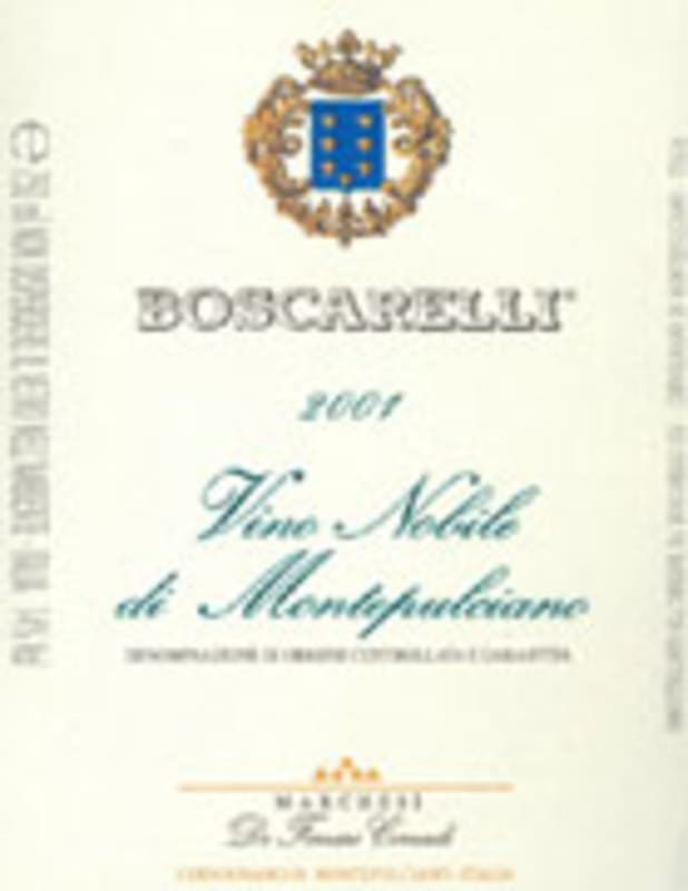 Boscarelli Vino Nobile di Montepulciano 2000 Front Label