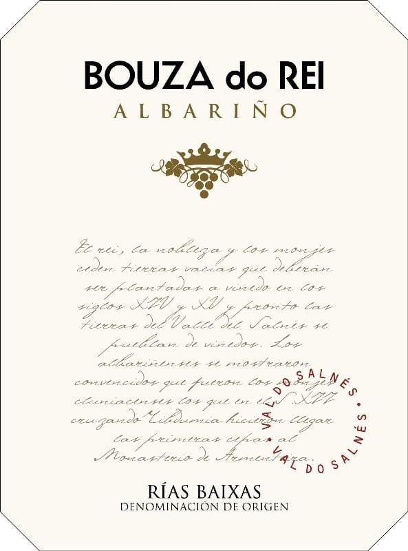 Bouza do Rei Albarino 2014 Front Label