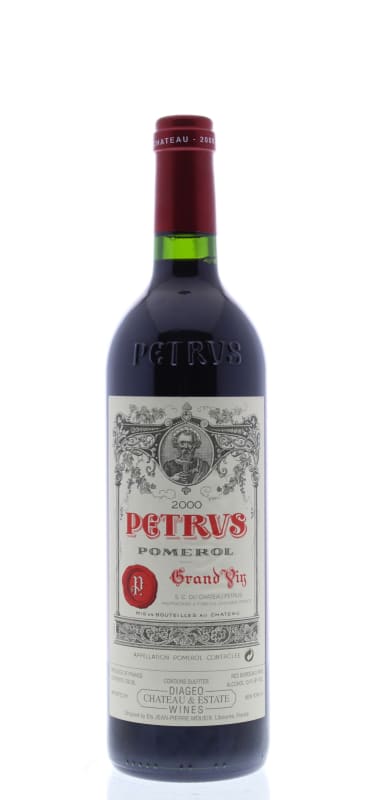 Chateau Petrus 2000 Front Bottle Shot