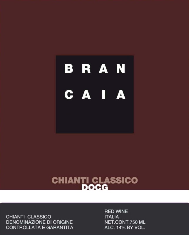 Brancaia Chianti Classico 2010 Front Label