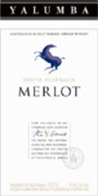 Yalumba Y Series Merlot 2003 Front Label
